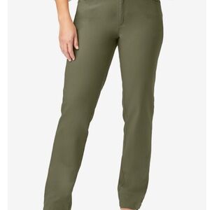 Jessica London Dark Green Denim Jeans 24W Plus Size